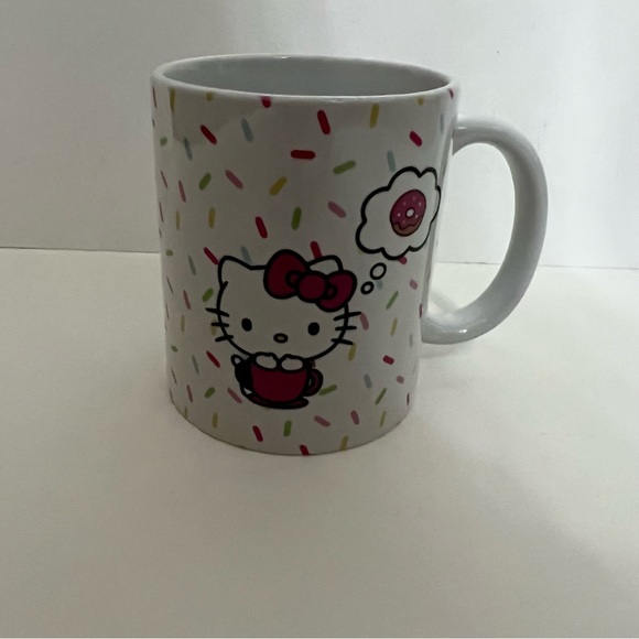 Hello Kitty Cafe Sprinkle Donut Mug - Picture 1 of 3